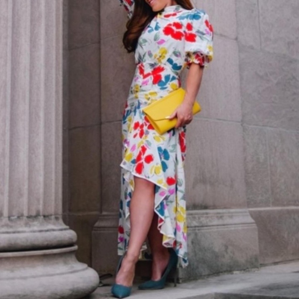 Rixo Floral Party Dress